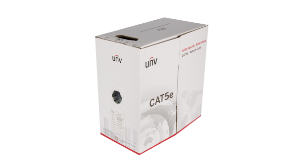 Uniview CAB-LC2100A-IN – Cat5e 305m UTP Network Cable (OFC 0.5mm grey)