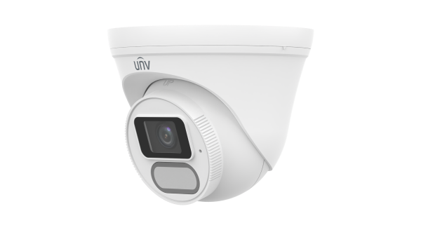 Uniview IPC3612LE-ADF28K-WP-L2 – 2MP Owlview Wise-ISP Fixed Warm Light Turret Network Camera