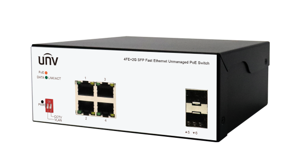 Uniview ISW2000-4T2GP-POE-IN – Harsh PoE Switch