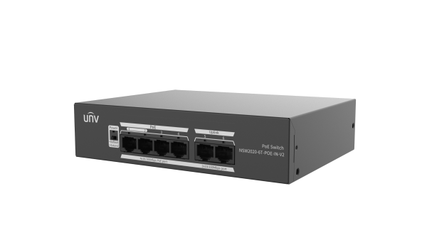 Uniview NSW2020-6T-POE-IN-V2 – Unmanaged Ethernet Switch(PoE)