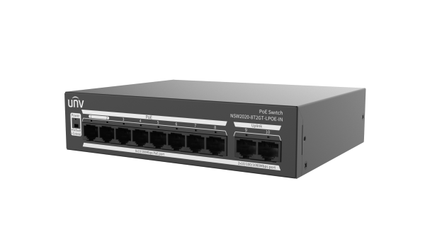 Uniview NSW2020-8T2GT-LPOE-IN – Unmanaged Ethernet Switch(PoE)